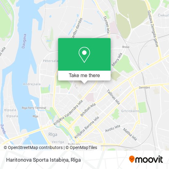 Haritonova Sporta Istabiņa map