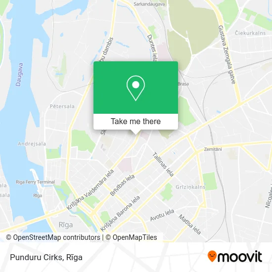 Карта Punduru Cirks