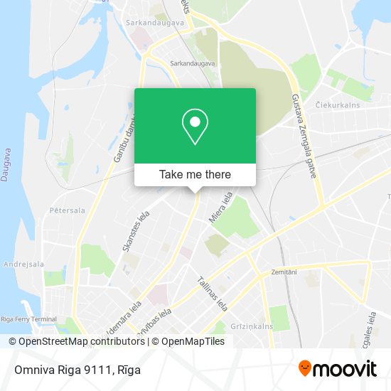 Карта Omniva Riga 9111