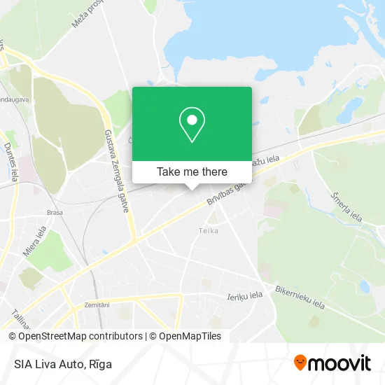 Карта SIA Liva Auto