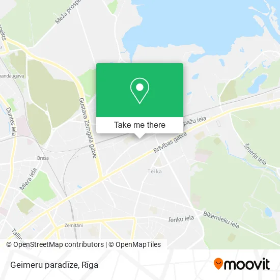 Карта Geimeru paradīze