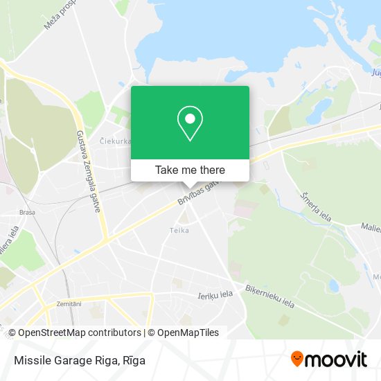 Missile Garage Riga map