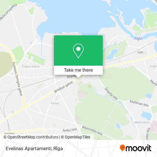 Evelinas Apartamenti map