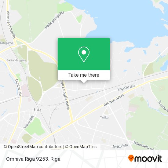 Omniva Riga 9253 map