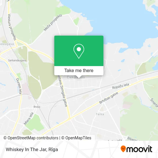 Whiskey In The Jar map