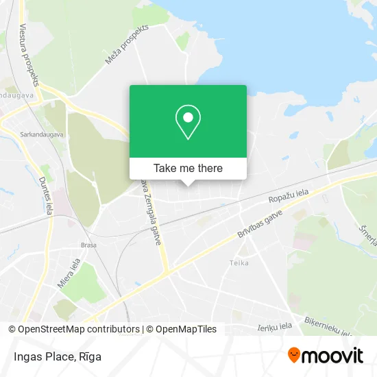 Карта Ingas Place