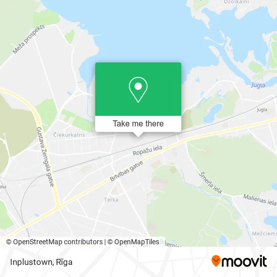 Карта Inplustown