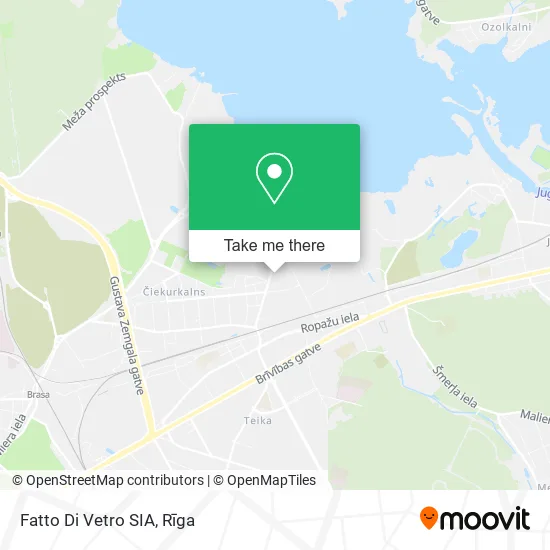 Карта Fatto Di Vetro SIA