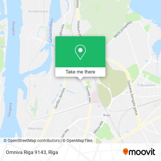 Omniva Riga 9143 map