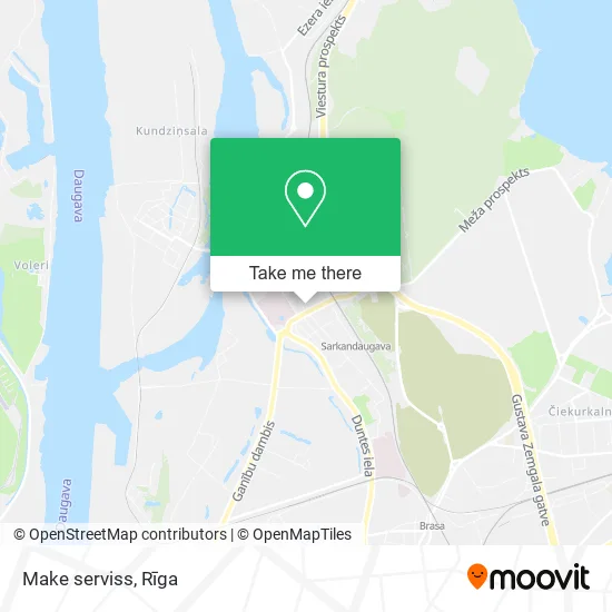 Карта Make serviss