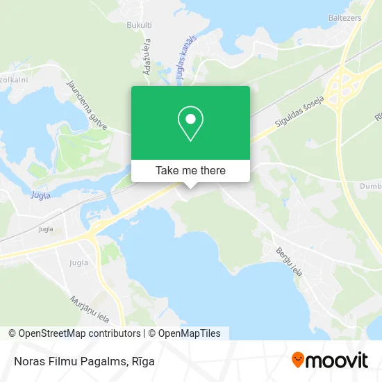 Карта Noras Filmu Pagalms