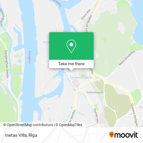 Карта Inetas Villa