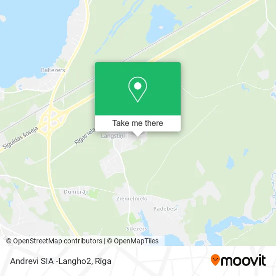 Карта Andrevi SIA -Langho2