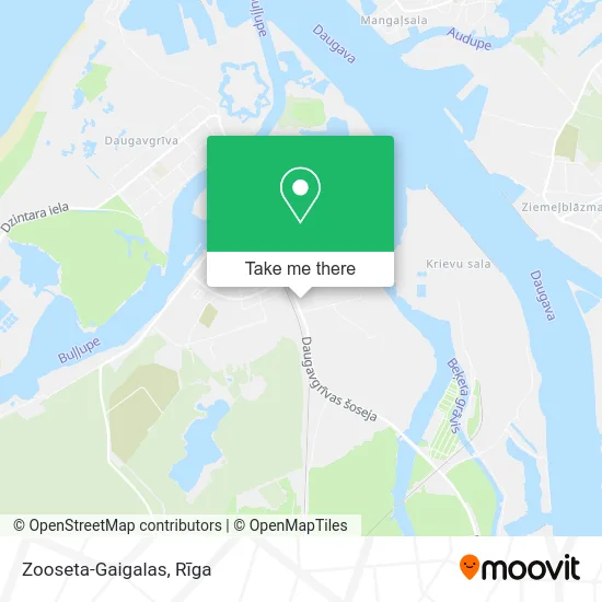 Карта Zooseta-Gaigalas