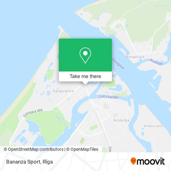 Bananza Sport map