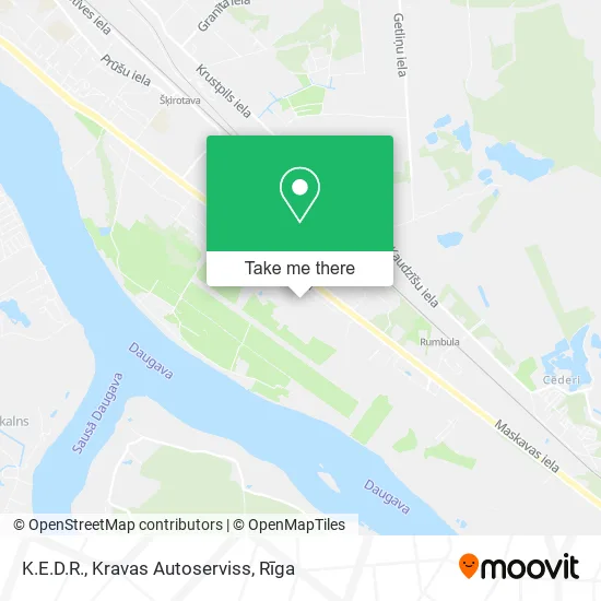 Карта K.E.D.R., Kravas Autoserviss