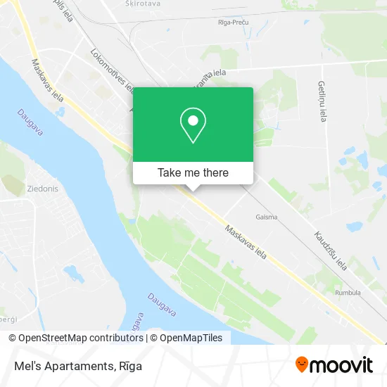 Карта Mel's Apartaments