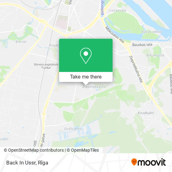 Карта Back In Ussr