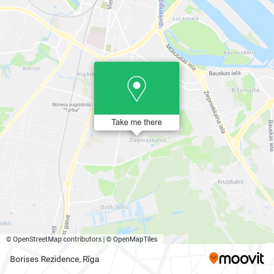 Карта Borises Rezidence