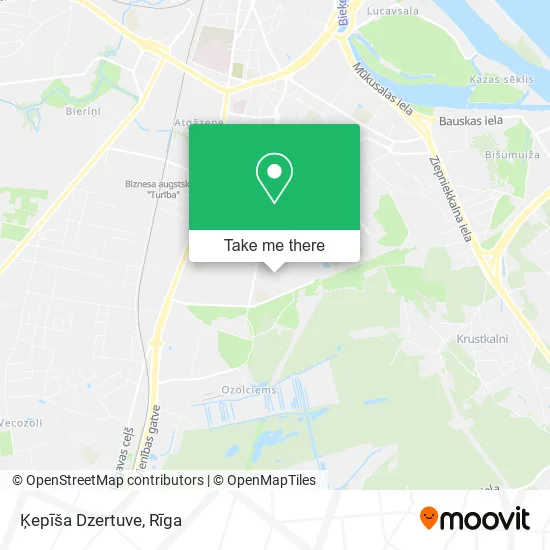 Карта Ķepīša Dzertuve