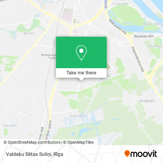 Карта Valdeķu Sētas Soliņi