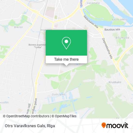 Otrs Varavīksnes Gals map