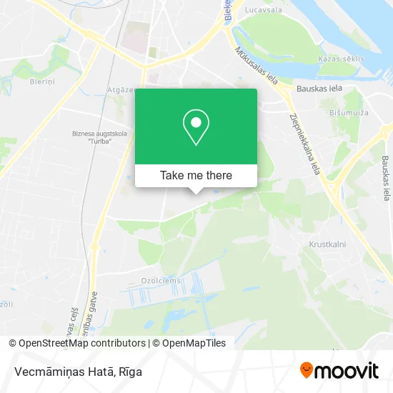 Карта Vecmāmiņas Hatā