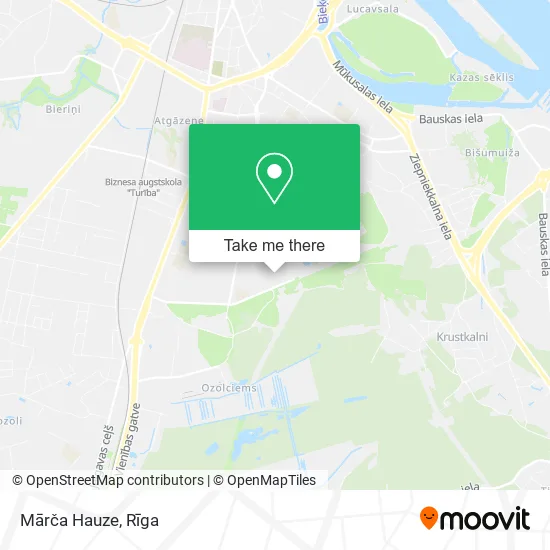 Карта Mārča Hauze