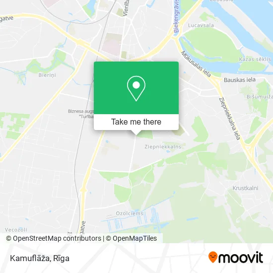 Карта Kamuflāža