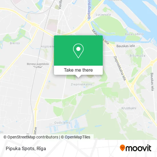 Карта Pipuka Spots