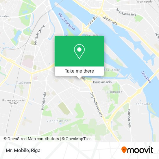 Mr. Mobile map