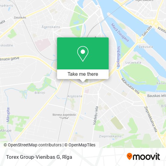 Torex Group-Vienibas G map