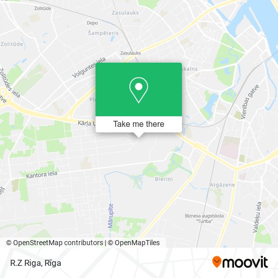 R.Z Riga map