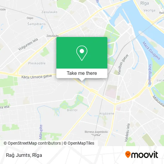 Карта Raģ Jumts