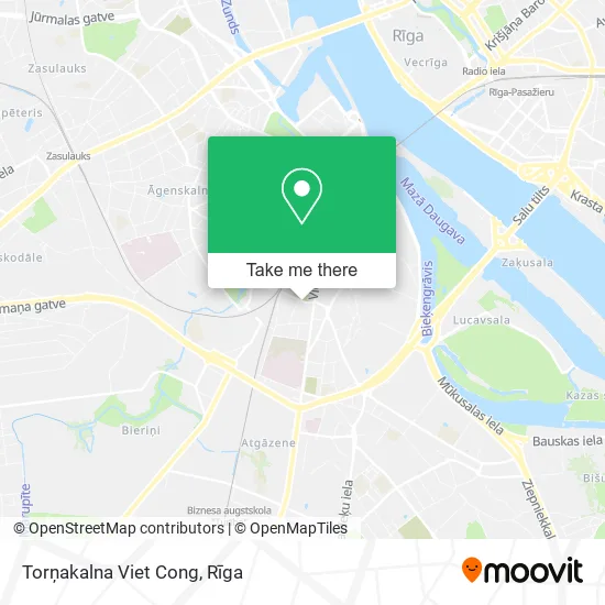 Карта Torņakalna Viet Cong