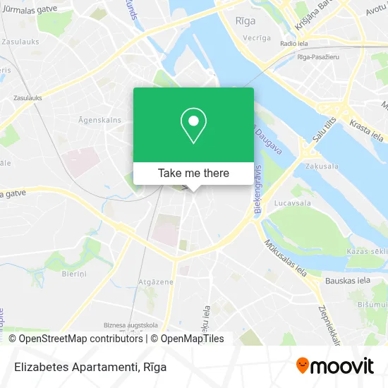 Elizabetes Apartamenti map