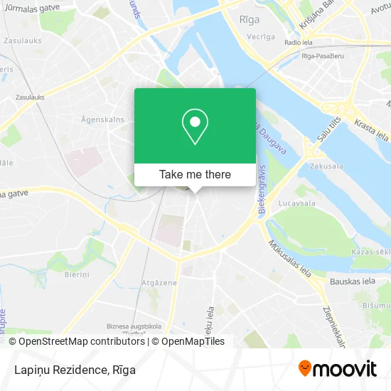 Карта Lapiņu Rezidence