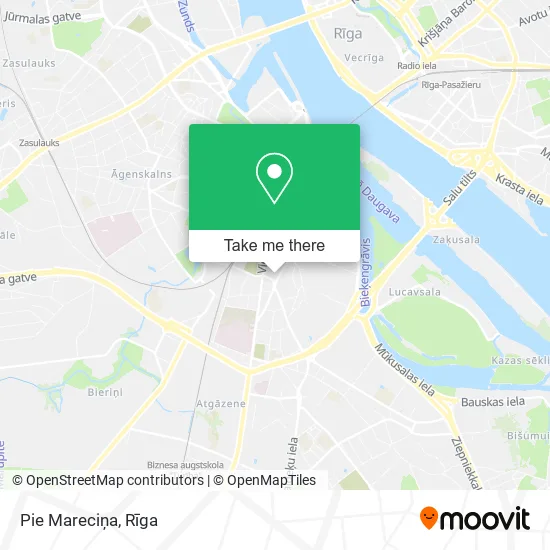 Карта Pie Mareciņa