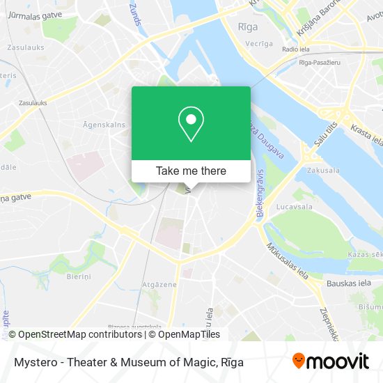 Mystero - Theater & Museum of Magic map