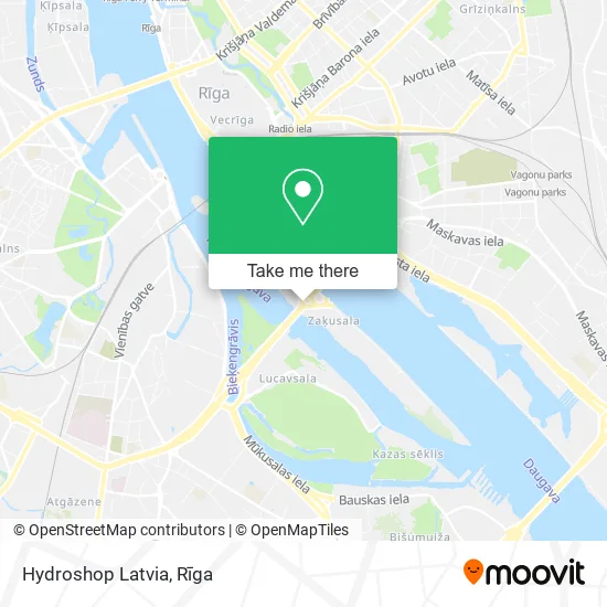 Карта Hydroshop Latvia