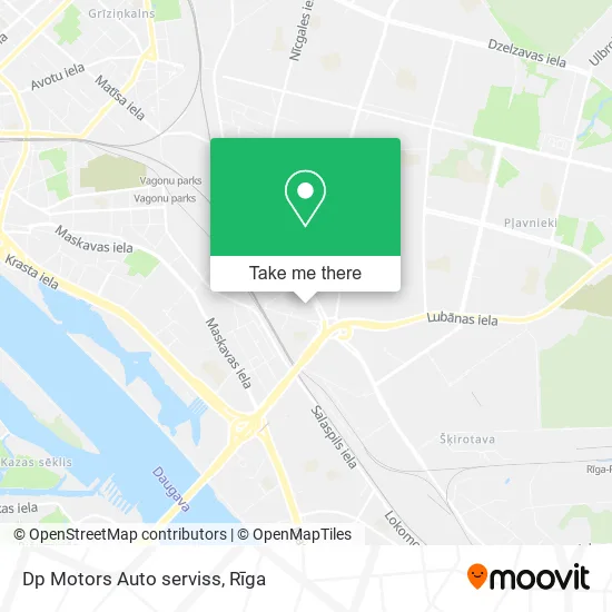 Карта Dp Motors Auto serviss