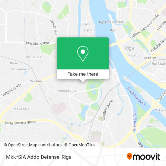 Карта Mkk*SIA Addo Defense