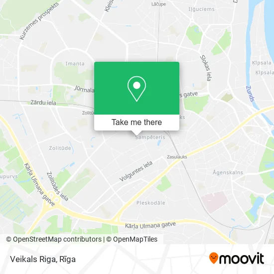 Veikals Riga map