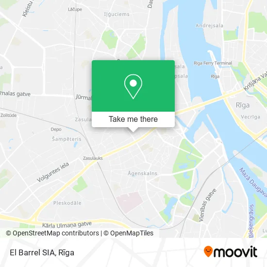 Карта El Barrel SIA