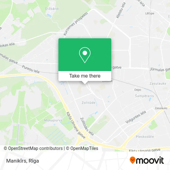 Карта Manikīrs