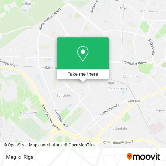 Карта Megiki