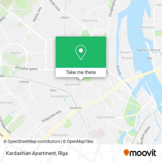 Карта Kardashian Apartment