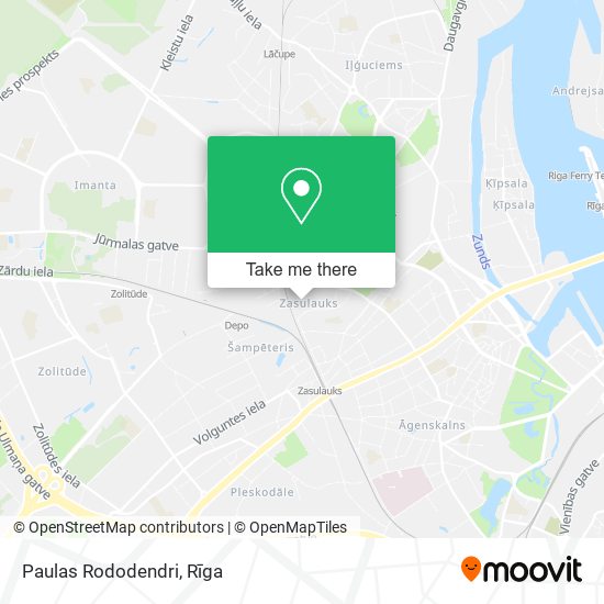 Paulas Rododendri map