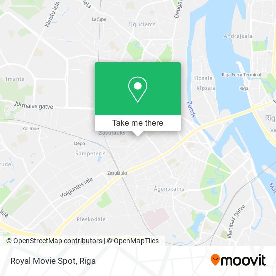 Карта Royal Movie Spot