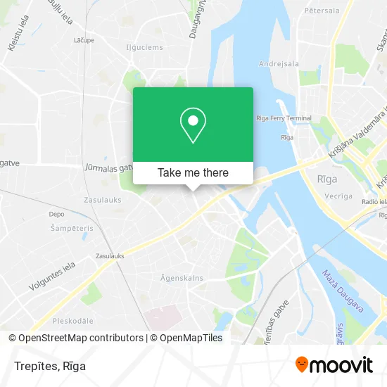 Карта Trepîtes